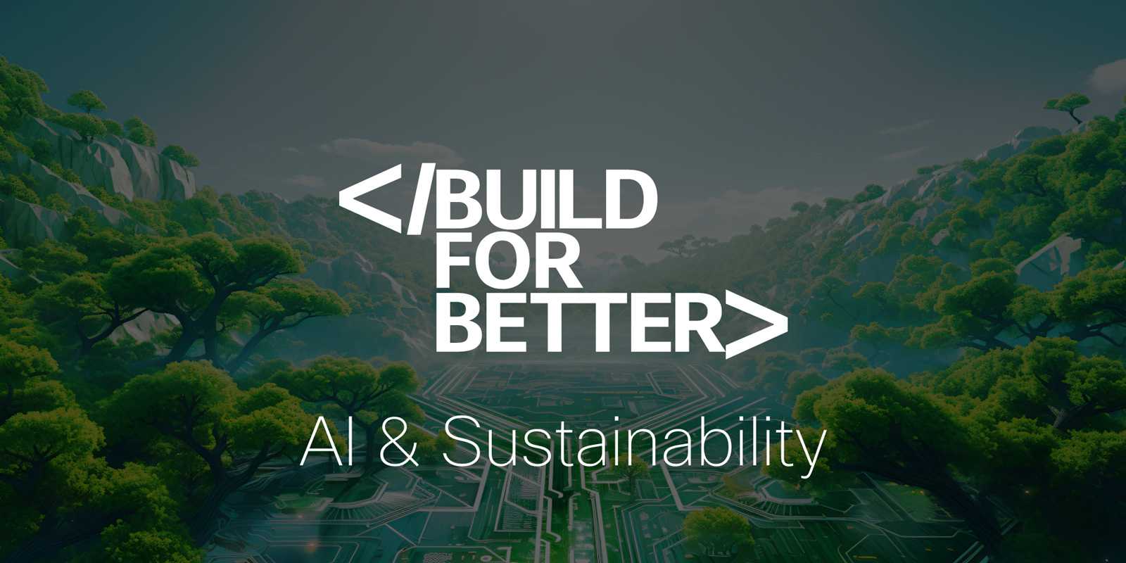 AI in a sustainable way